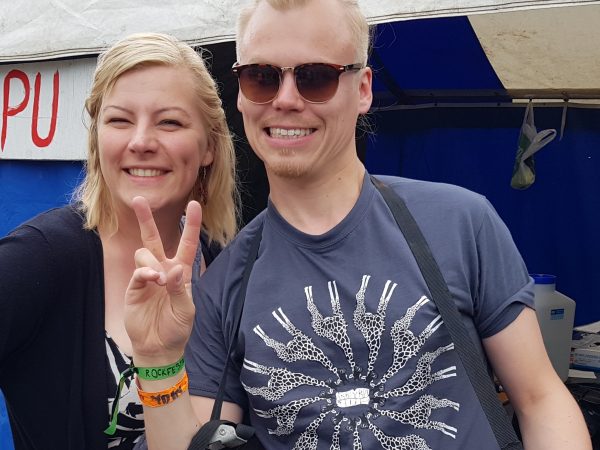 Rockfestari Naamojen vuoden 2017 ilmeen takana on kuvataiteilija Landys Roimola!