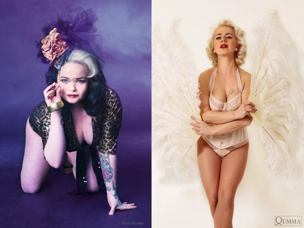 Burlesque Show by Molly Moonstone & Dixie Feathers